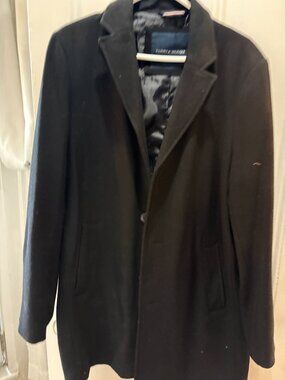 Tommy Hilfiger Black Peacoat